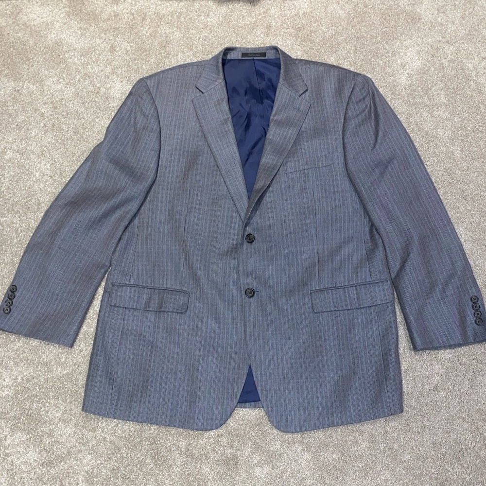 Lauren Ralph Lauren Sport Coat Blazer 52% Silk 48% Wool Size 46R